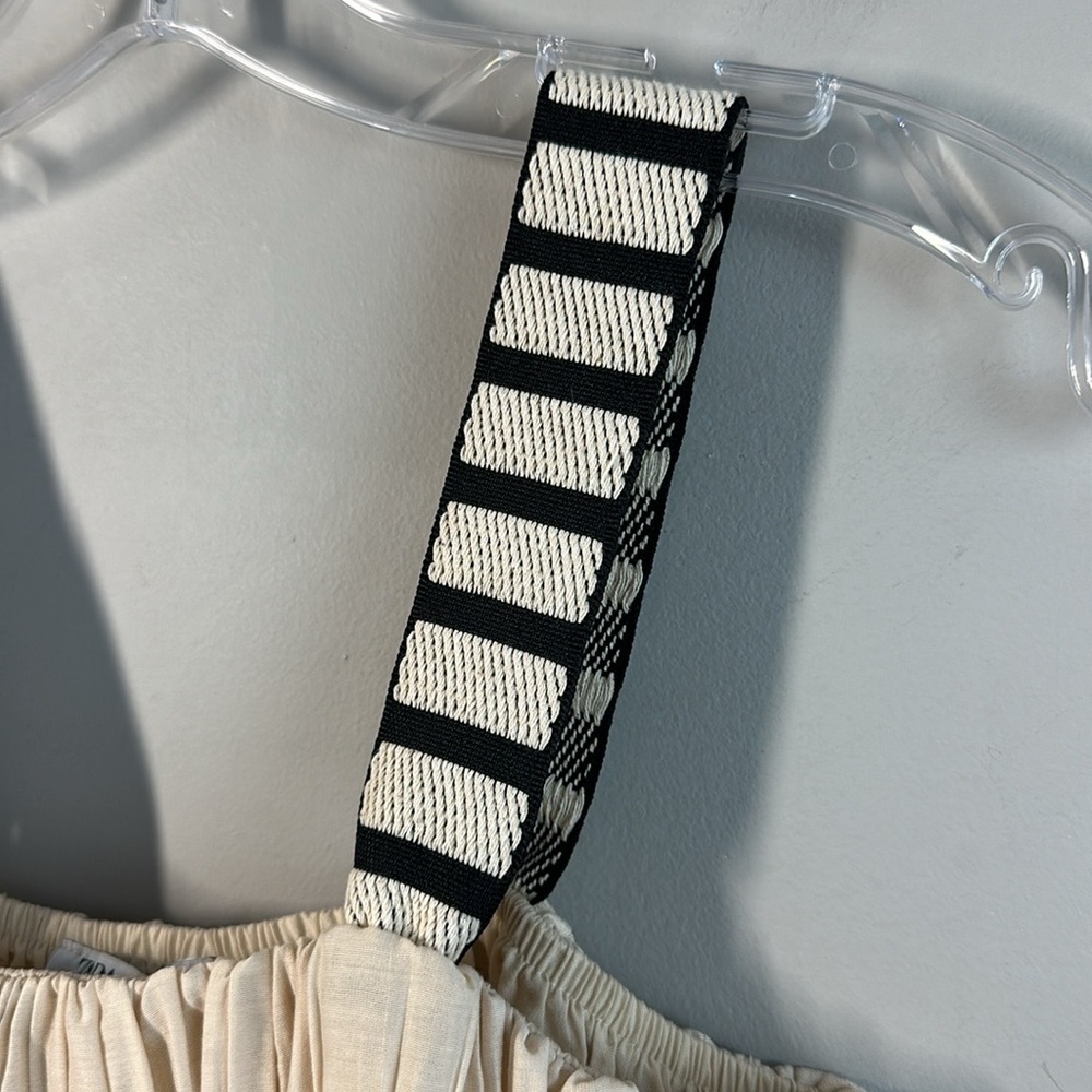 Zara Combination Strap Balloon Top Size S - Picture 4 of 9